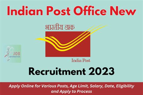 indianpostonline|post office recruitment 2023 apply online.